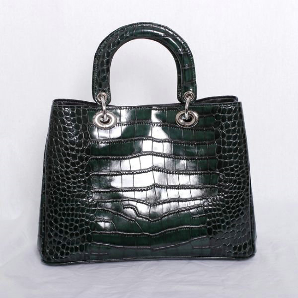 small Christian Dior diorissimo original bag 44374 darkgreen